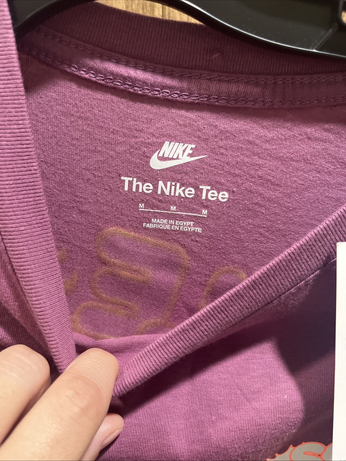 NWT Nike Sole Food T-Shirt With Burger Shoe Retail $35 gallery