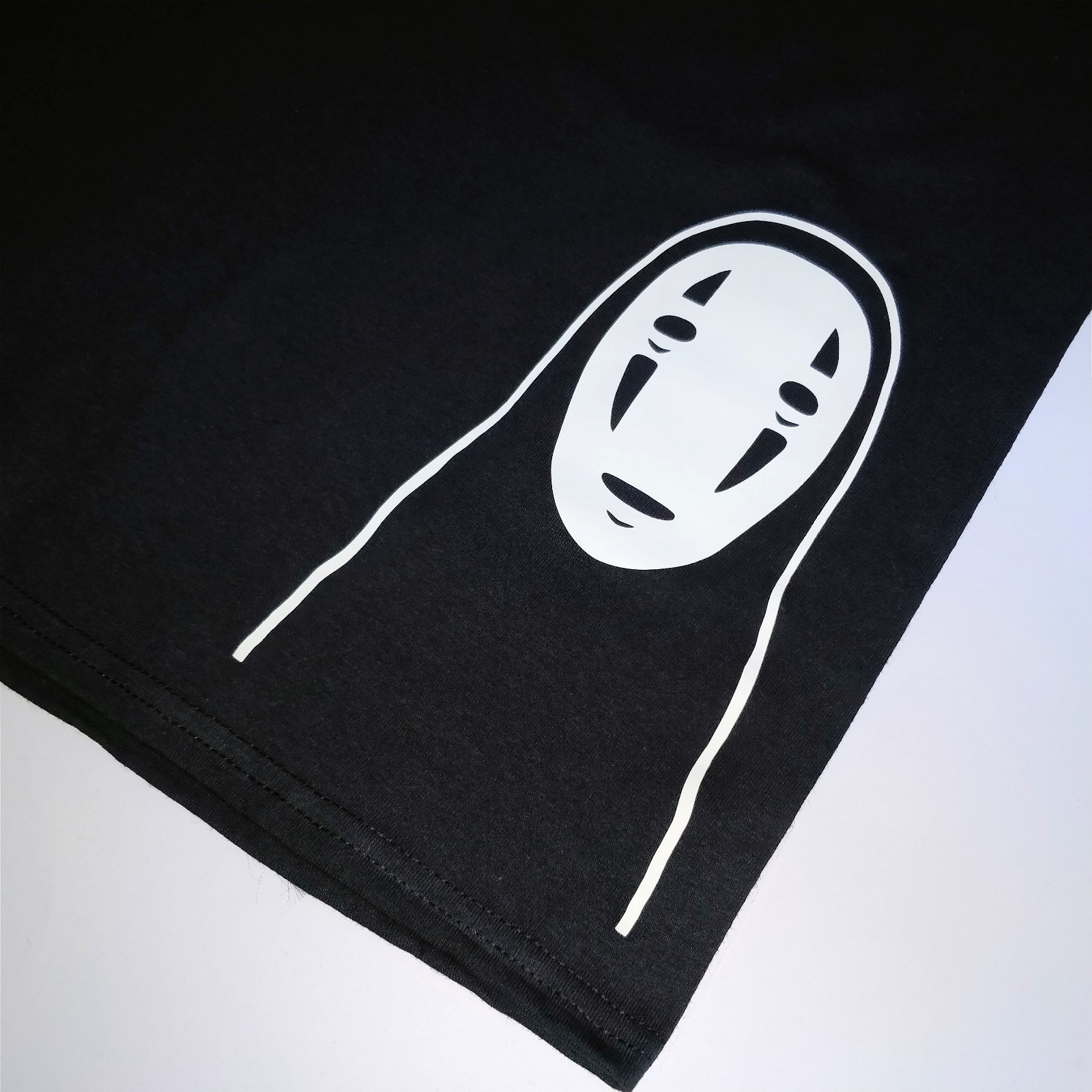 Kaonashi No Face Anime Mask Spirited Figure T-Shirt gallery