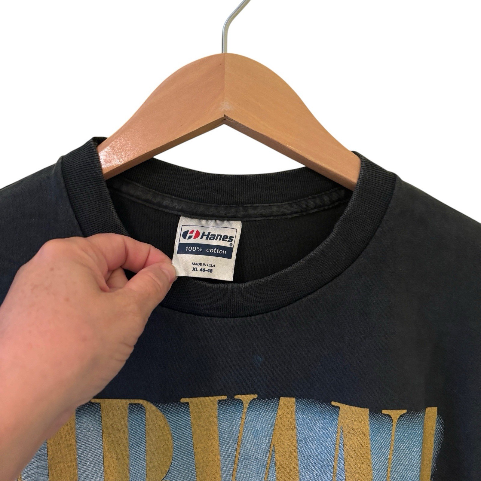 Nirvana 90s Nevermind Grunge Kurt Cobain Band T-shirt Reprint Sz XL gallery