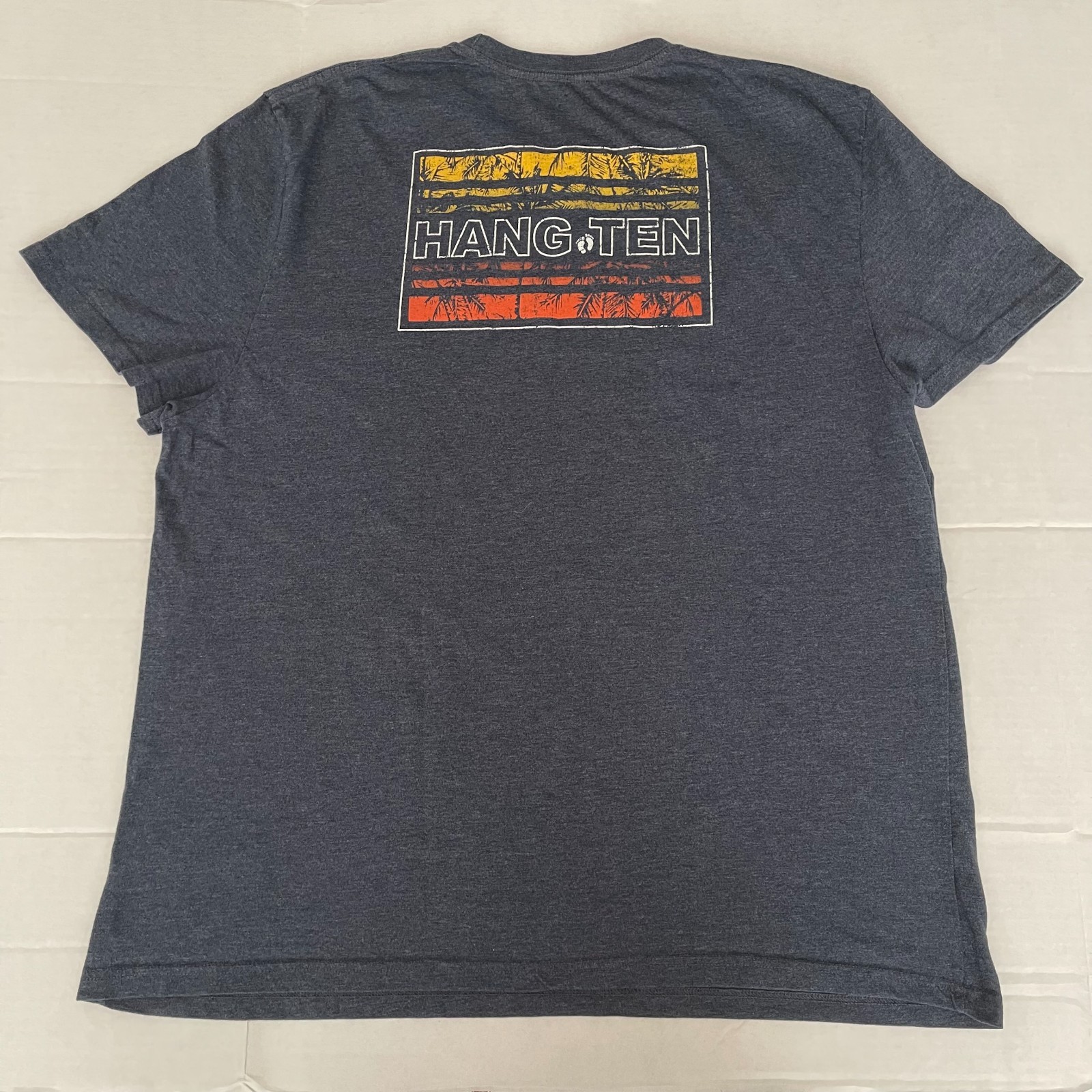 Hang Ten Shirt 2XL Blaue Men’s Surf California Hawaii Florida Distressed gallery