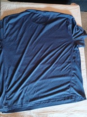 St. John’s Bay Quick Dri Easy Care Short Sleeve Crew Neck T Shirt Gray Men’s 2XL