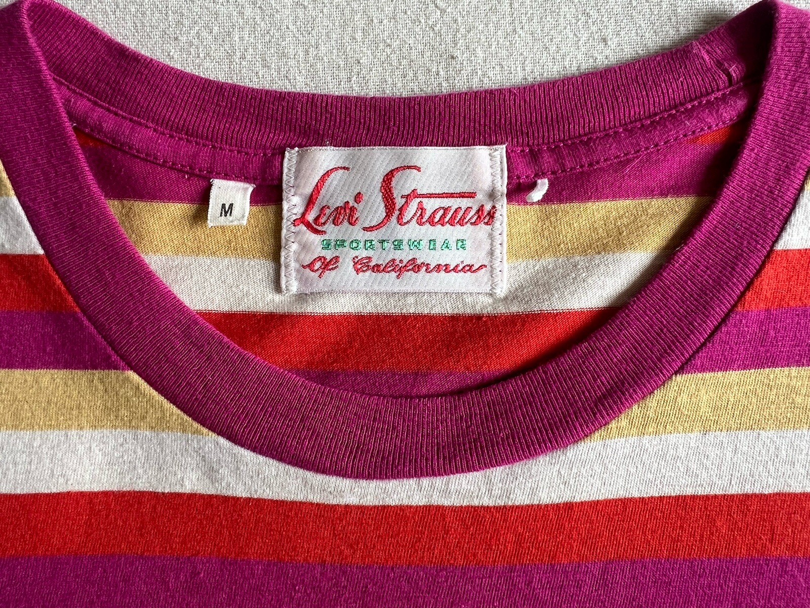 LVC T-Shirt M Levi's Vintage Clothing 50s Sportswear Single Stitch LNWOT Mint A+ gallery