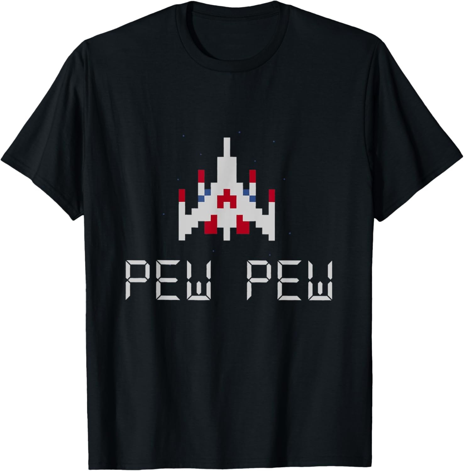 Arcade Retro video game ship T-Shirt gallery