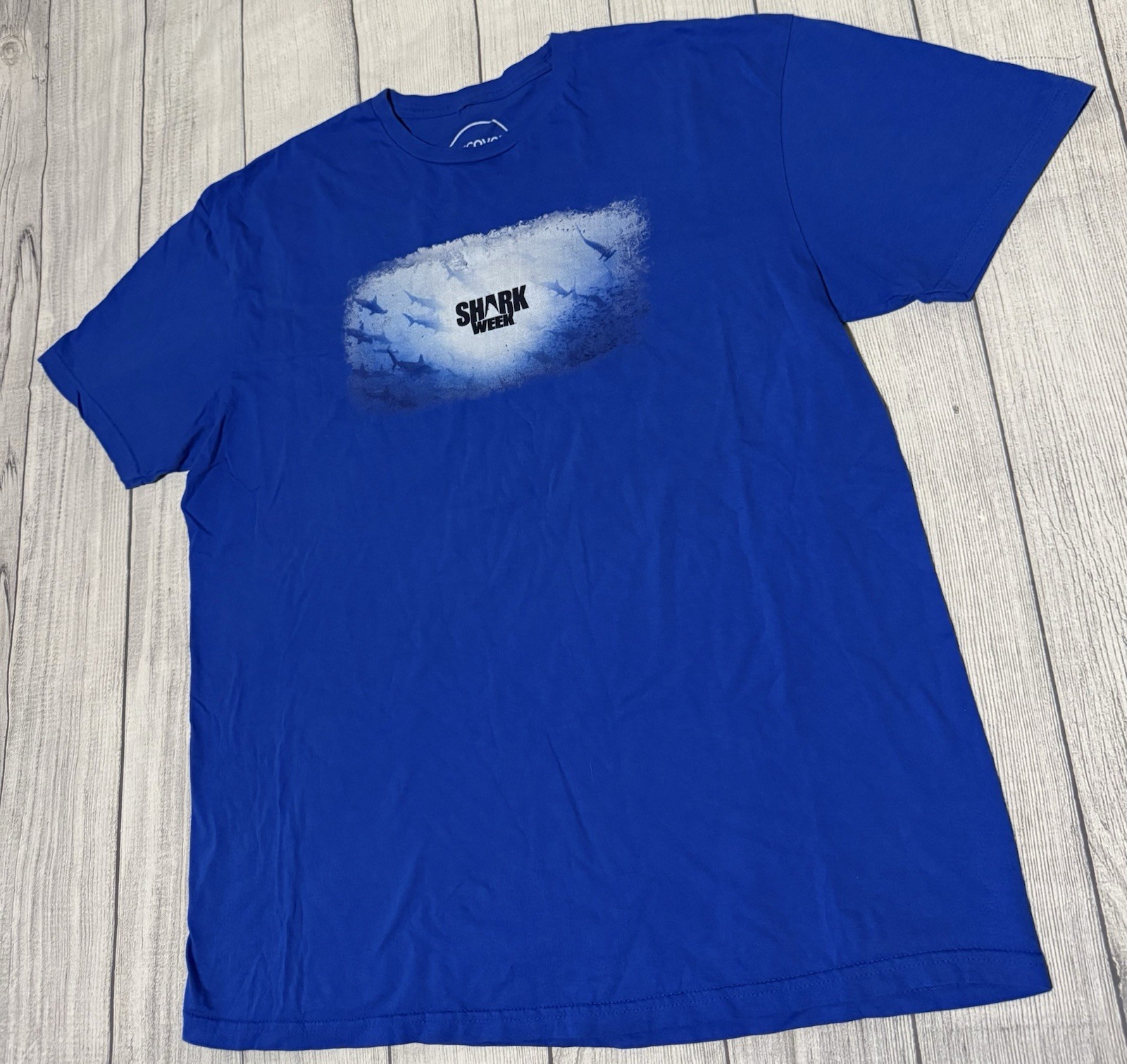 Discovery Channel Shark Week Graphic T Shirt Size XL Officially Licensed HTF