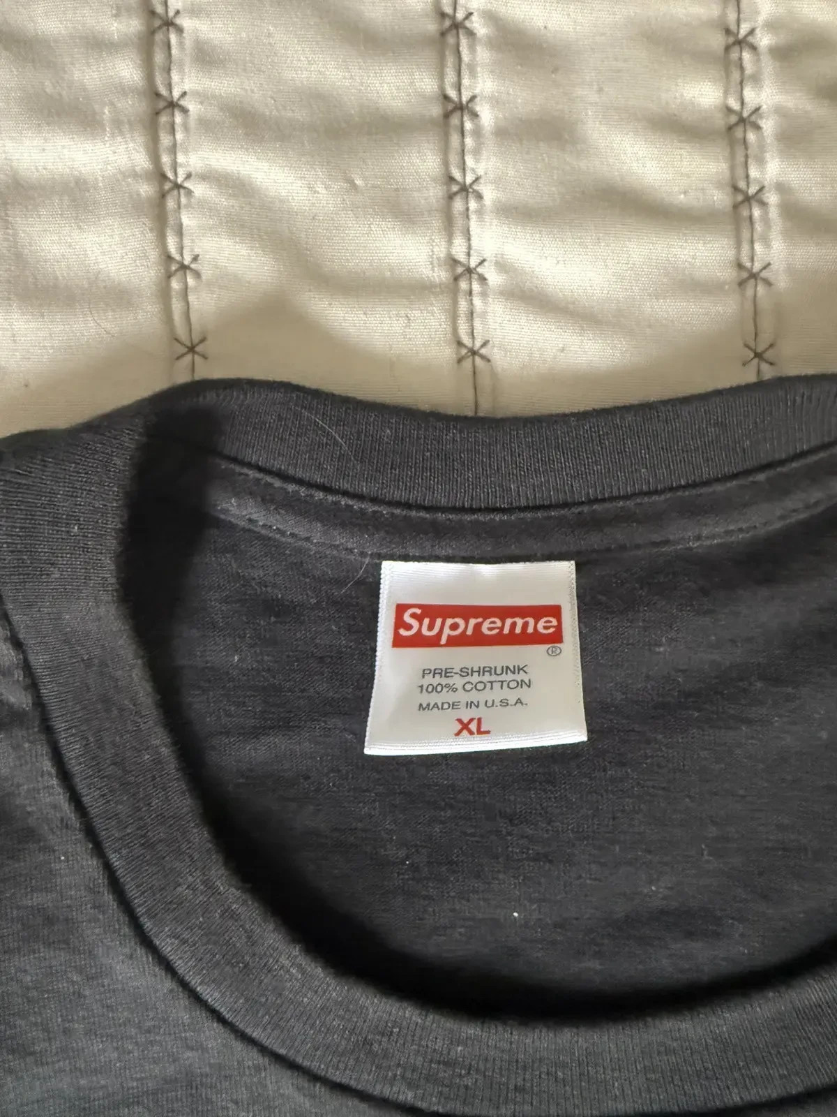 Supreme Ralph Steadman Box Logo Tee (SS22 Used Size XL Black) gallery