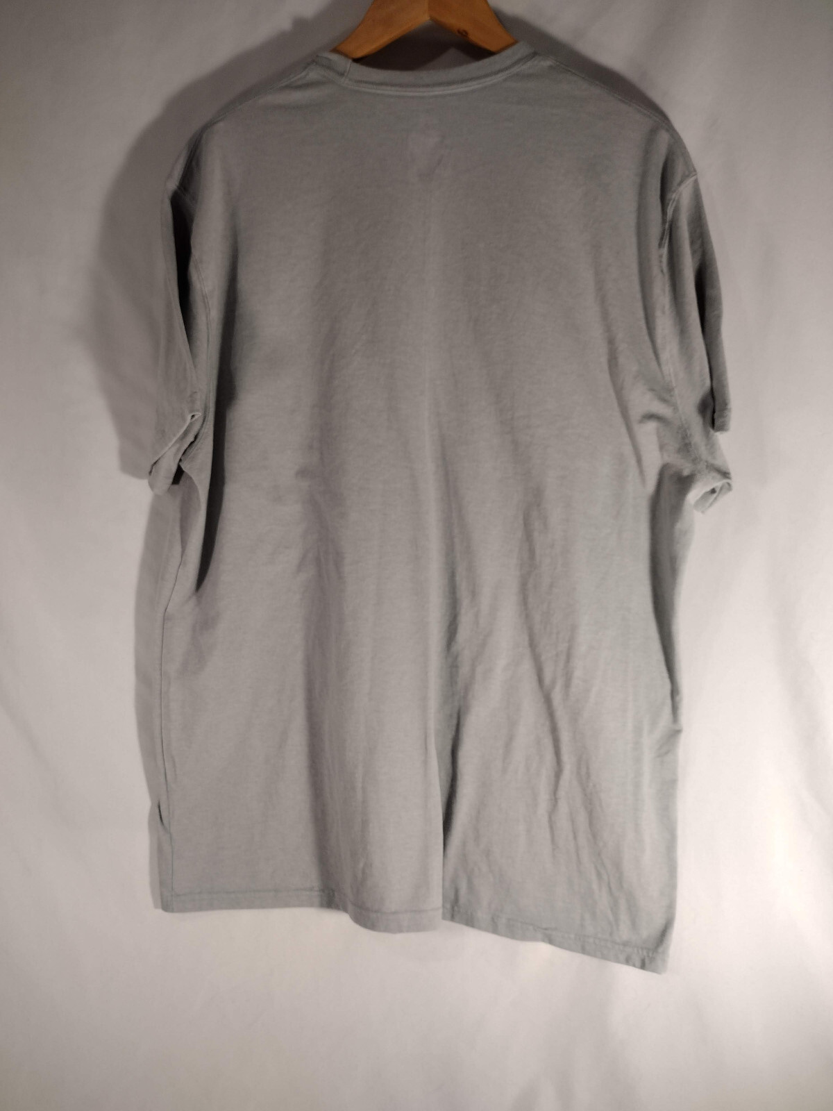 Hanes Premium Ecosmart gray crew neck Short sleeve tee blank 2XL gallery