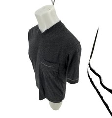 Left Coast Tee Men Medium Pullover V-neck Short Sleeve N22v