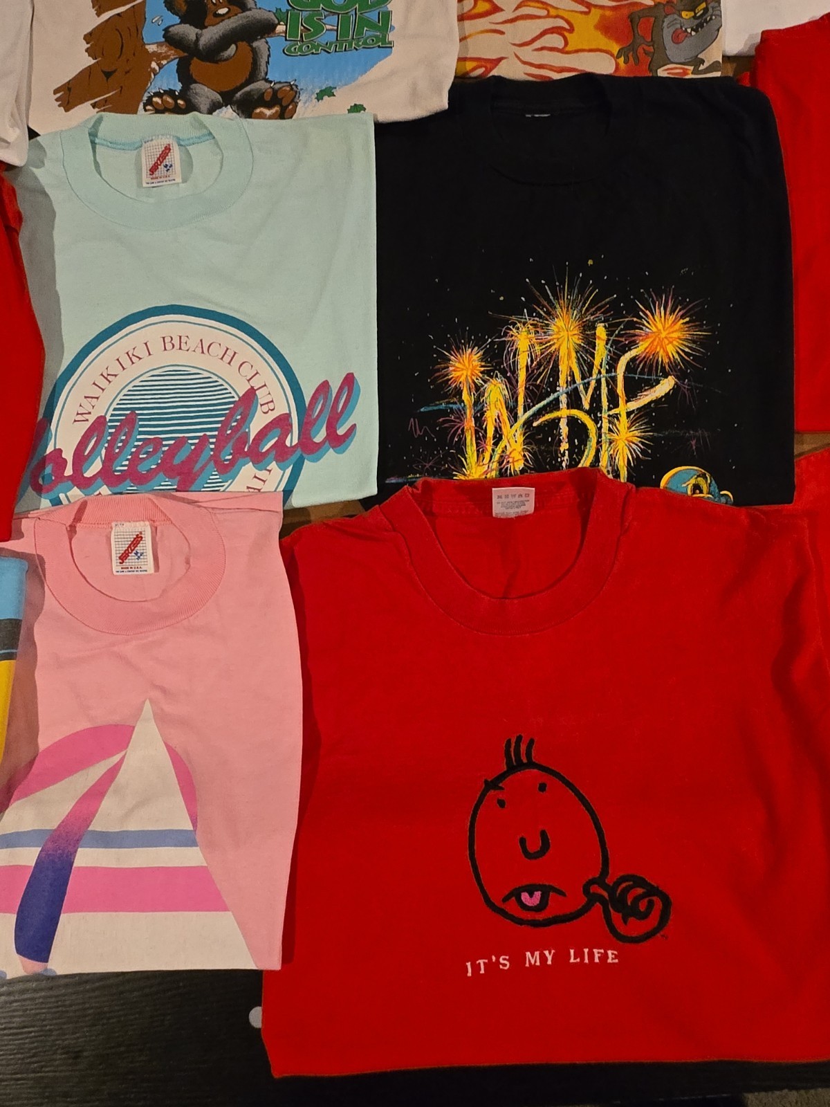 Wholesale Lot of 30 Vintage Mix Short Sleeve T Shirts Single Stitch Sz S-2XL gallery