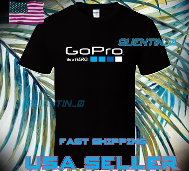 NEW SHIRT PREMIUM GOPRO LOGO T-SHIRT FUNNY UNISEX SIZE S TO 5XL