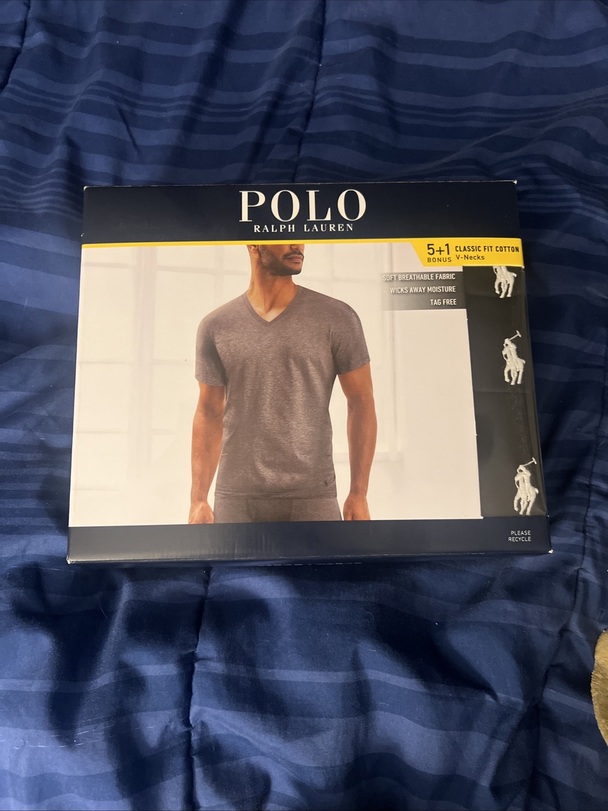 Polo Ralph Lauren v neck t shirts 5+1 Bonus Classic Fit Cotton gallery