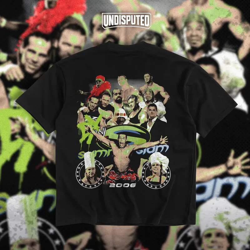 Summerslam 2006 WWE Heavy Cotton Unisex Shirt D Generation X Tee gallery