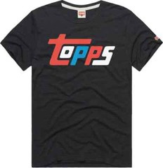 Homage Topps 1981 Black Tee XLarge Vintage Logo