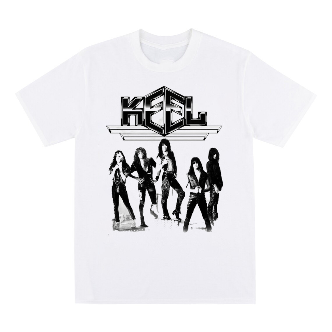 New Members of Keel Band Shirt White Classic Unisex S-5XL 1P0202 gallery