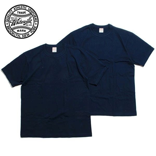 WHITESVILLE 2-PACK T-SHIRT - Navy [ WV73544 ] Made in Japan gallery