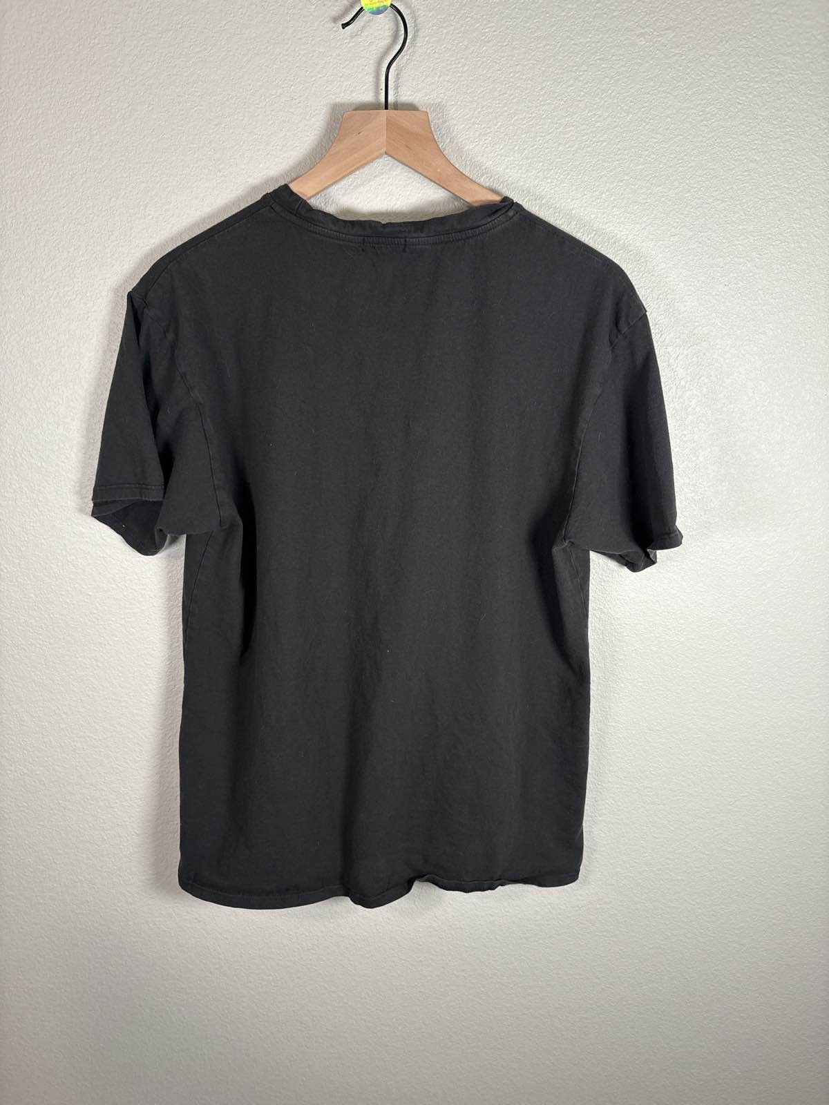 Originality Black Graphic T-Shirt M Butterfly Change Tee Womens gallery