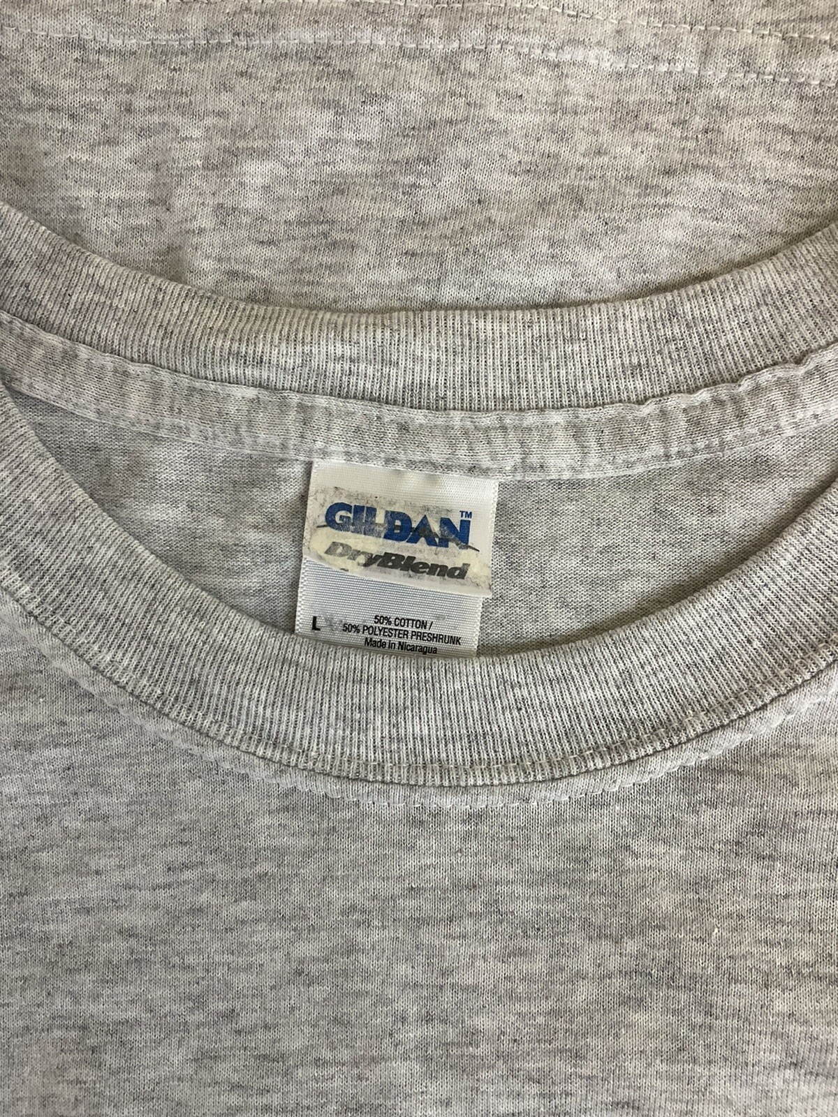 Gildan Adult Unisex DryBlend G800 Texas Spirit Soccer L Heather Gray Tshirt New gallery