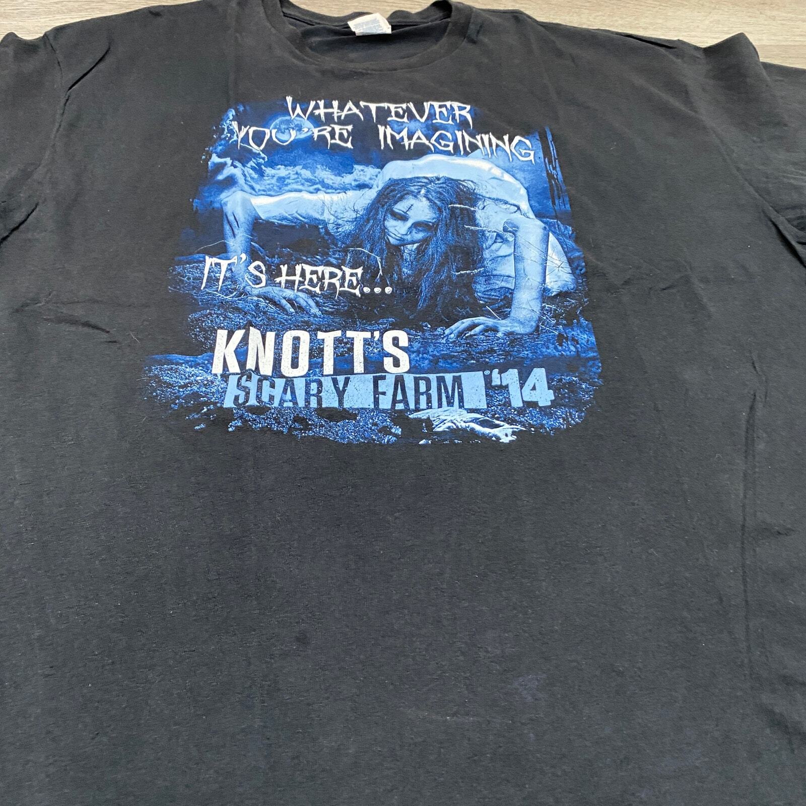 Knotts Scary Farm 2014 Horror Maze T Shirt Men's 3XL gallery