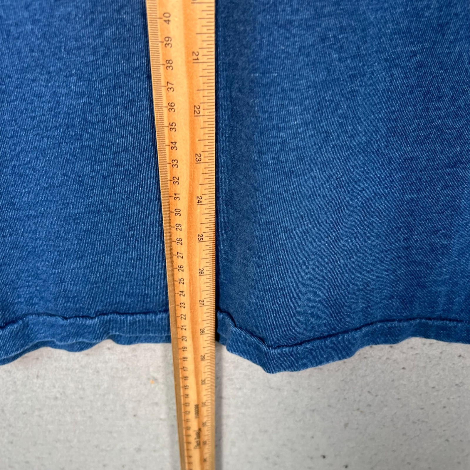 Uniqlo U Mens Size Large Blue Crewneck Cotton T-Shirt gallery