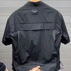 Summer New Outdoor Multi Pocket Quick Drying Short Sleeved Shirt