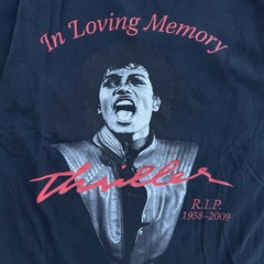 Michael Jackson “In Loving Memory” 2009 Black L Gary, Indiana Rare