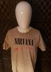 Nirvana T Shirts Size Large New! In Utero ! Kurt Cobain.Buyer GetsBoth! SEE PICS