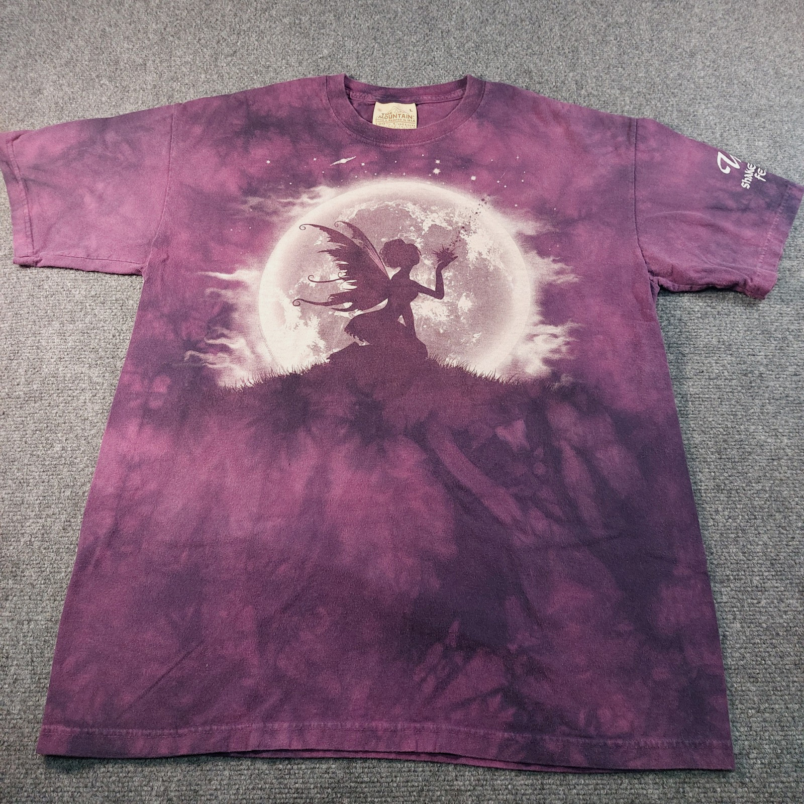 The Mountain Fairy Moon Shirt Mens Fits M Tie Dye RARE Utah Shakespeare Festival gallery