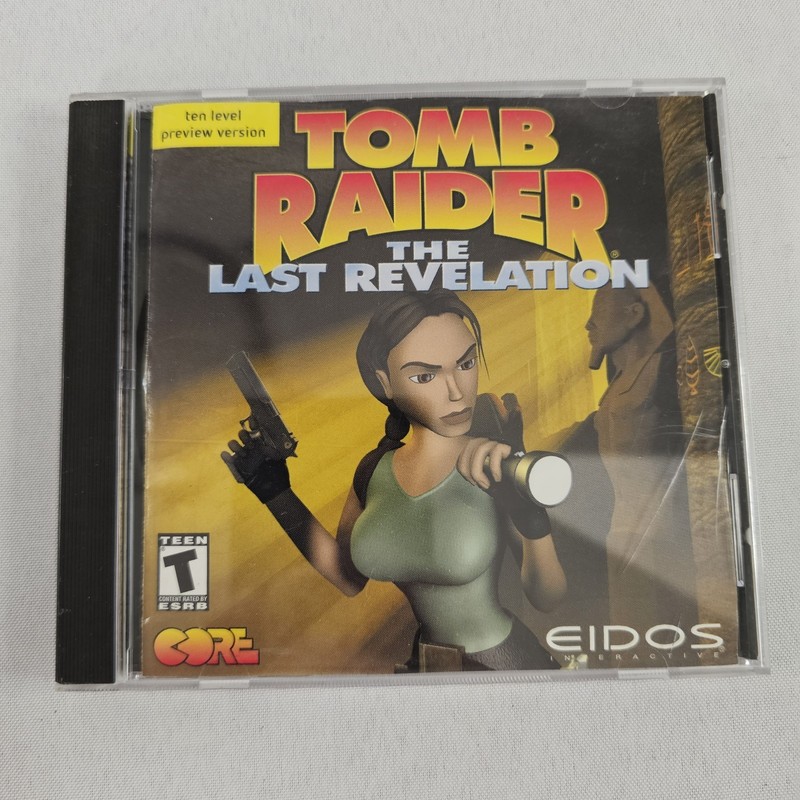 Tomb Raider The Last Revelation Special Limited Edition PC Disc Near Mint READ⬇