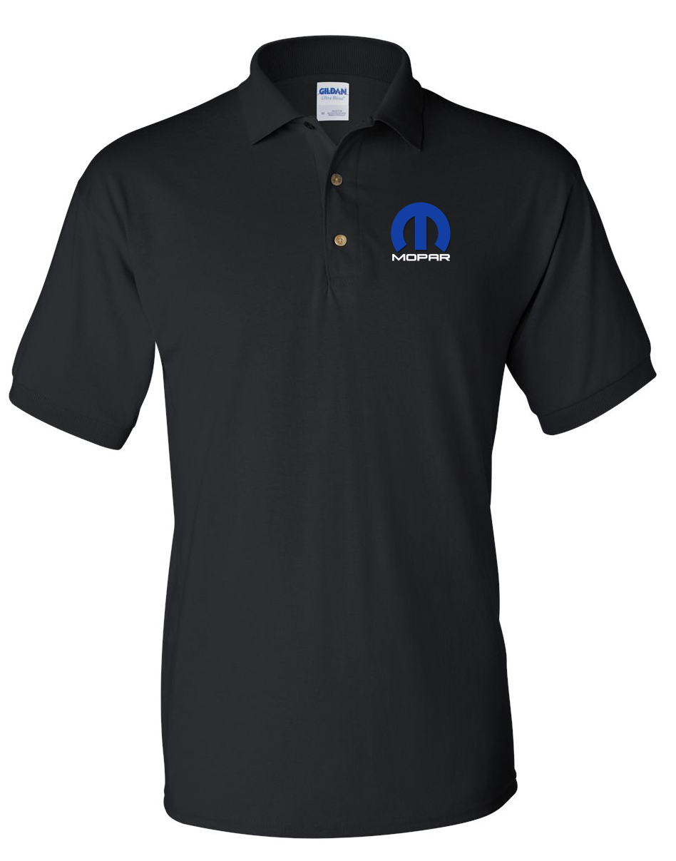 POLO Tee MOPAR T-Shirt *FREE STICKER* Parts Car Embroidery gallery