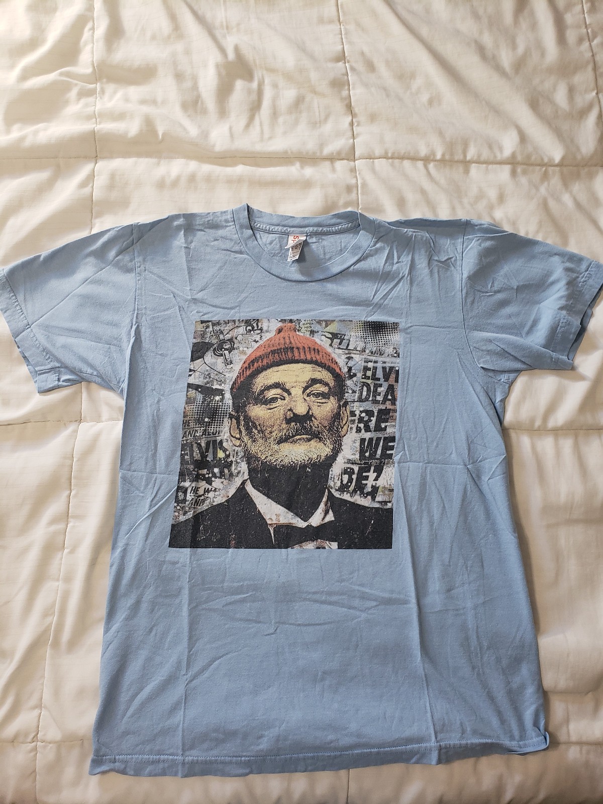 Spoke Art Life Aquatic Bill Murray Shirt Men's Size M Wes Anderson Movie gallery