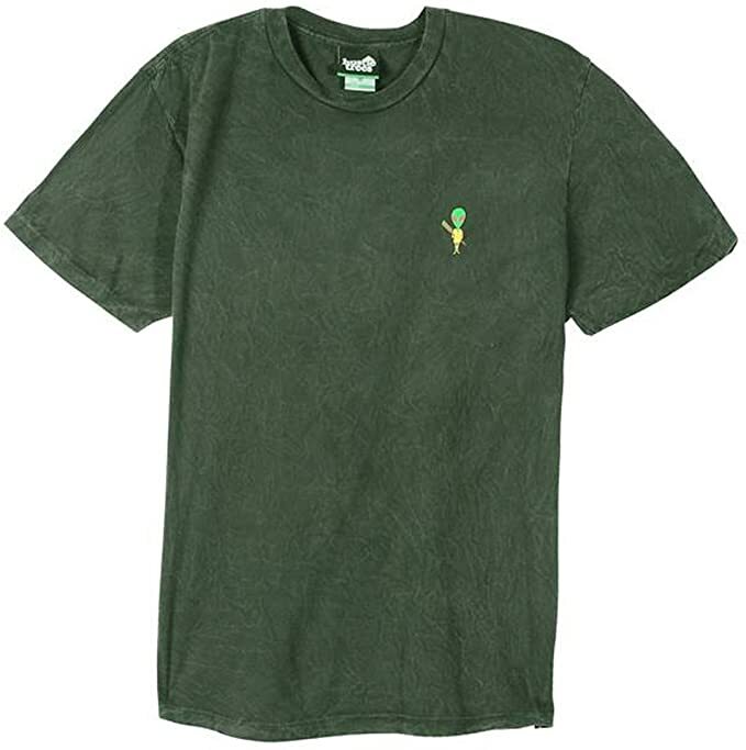 Hustle Trees LRG Mens A1 Butler Alien W/Blunt Marble Wash Green Shirt New S-2XL gallery