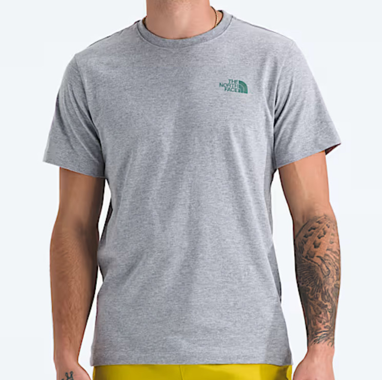 The North Face Men's Short Sleeve Core Celebration Box NSE Tee Gray Size M NWT gallery