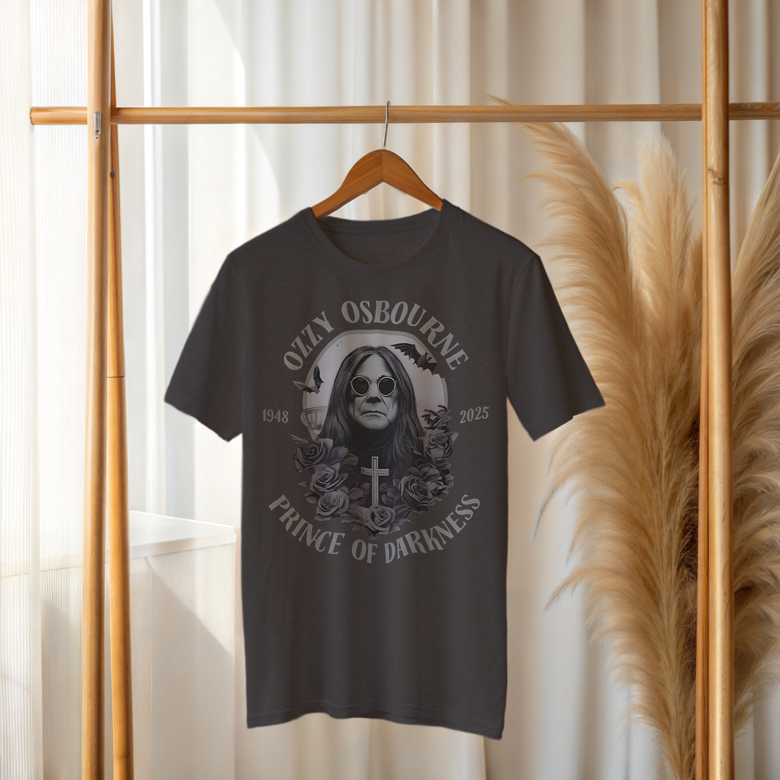 Ozzy Osbourne Prince of Darkness T-Shirt – Vintage Rock Tribute Tee A244 gallery