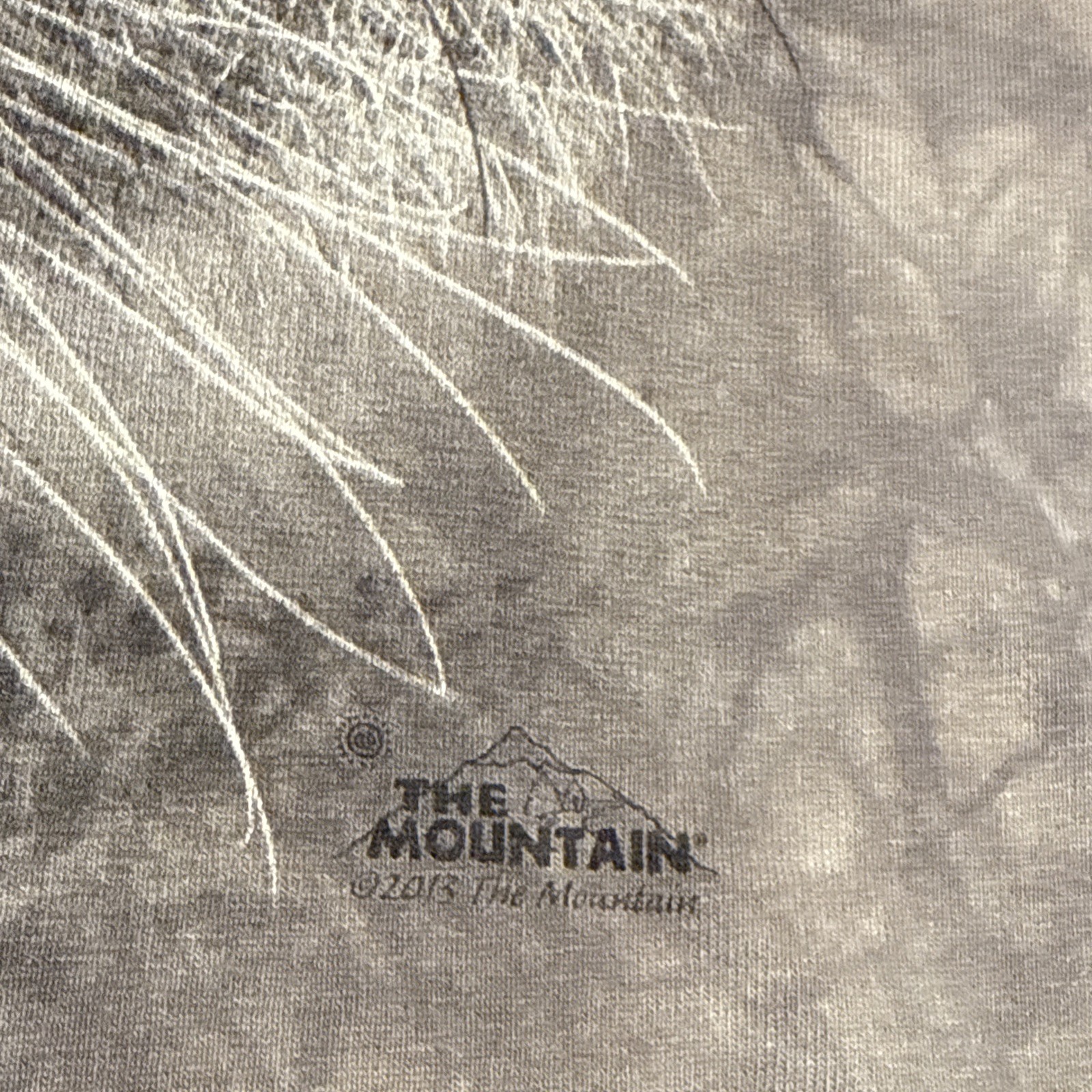 The Mountain T-Shirt Mens Smalll Grey Tie Dye Koala Animal Print Cotton Wildlife gallery