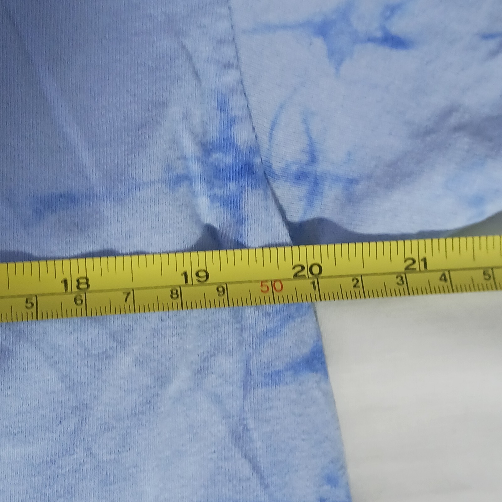 Tie Dye T Shirt Adult Large Blue 2 Tone Heavy Cotton Hippie 70's Style New gallery