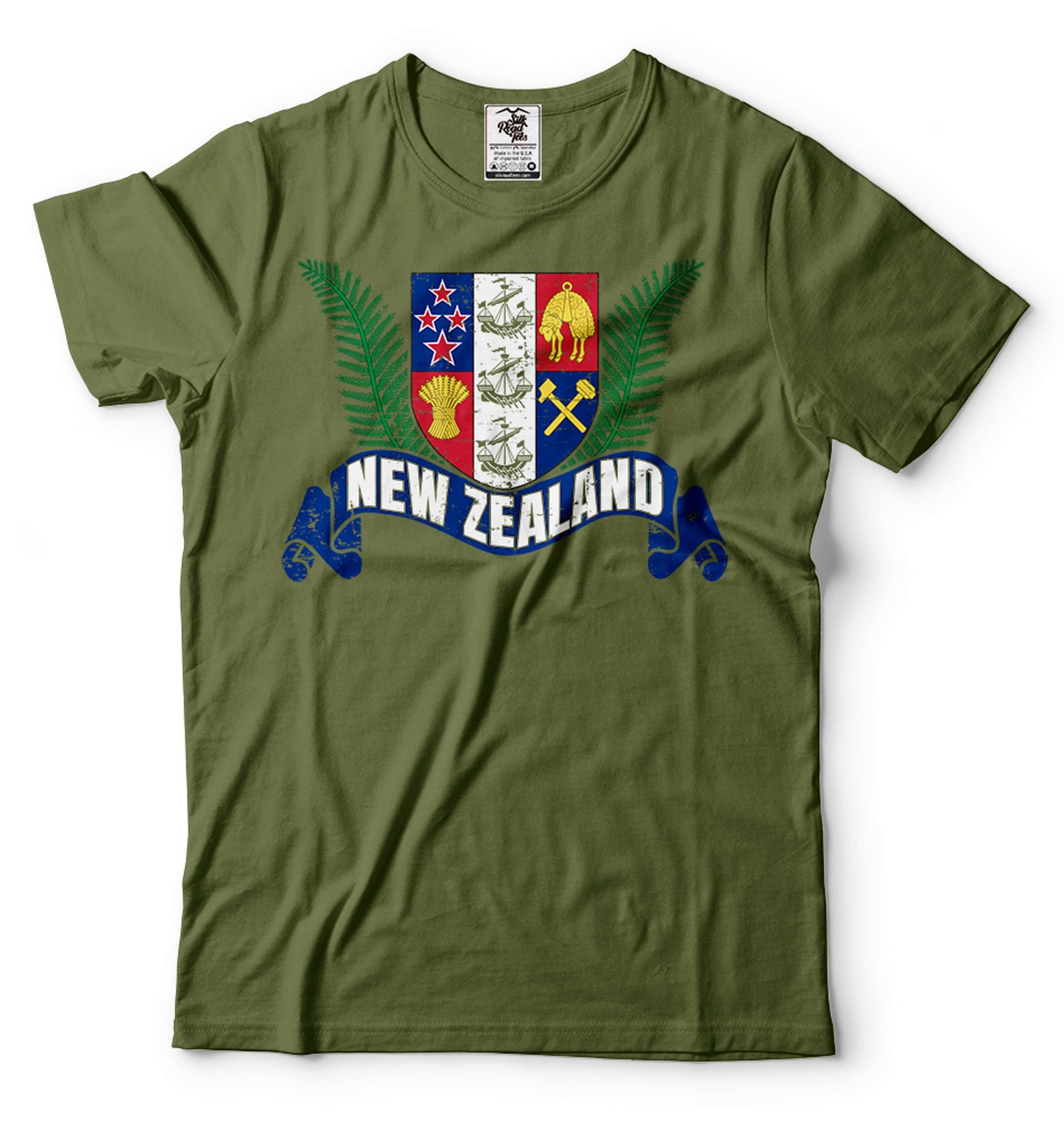 New Zealand Unisex Shirt New Zealand Country Flag Logo Shirt New Zealand Shirt gallery