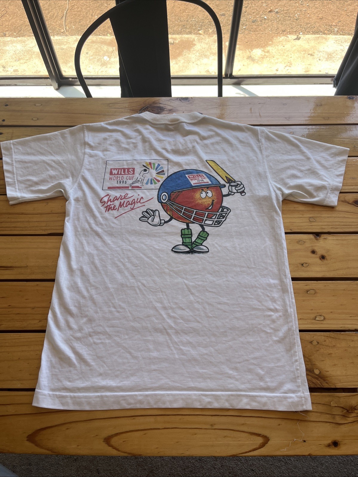 Vintage Wills World Cup 1996 Champions Sri Lanka Cricket Mens T Shirt