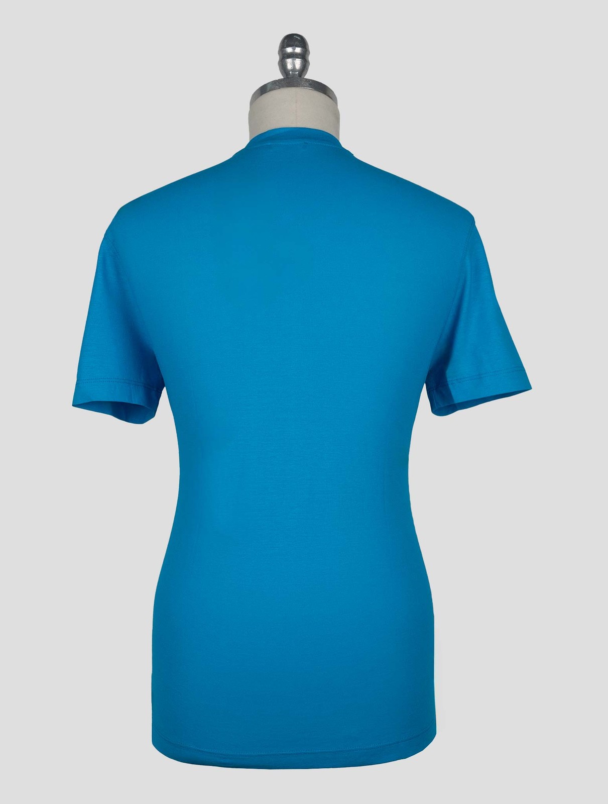 NEW KIRED LIGHT BLUE COTTON T-SHIRT US 46 - EU 56 KRME1 gallery