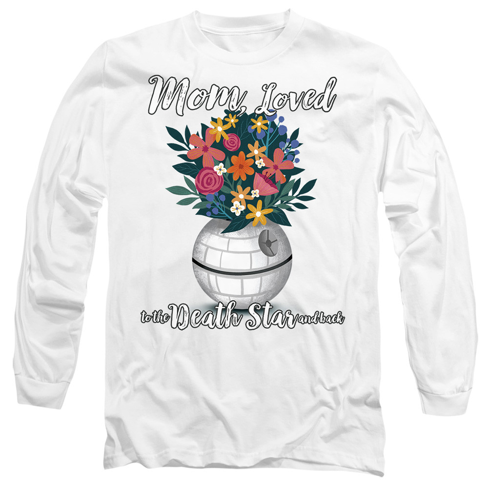 Star Wars Mom Loved to the Death Star Long Sleeve T-Shirt S-2XL, White gallery