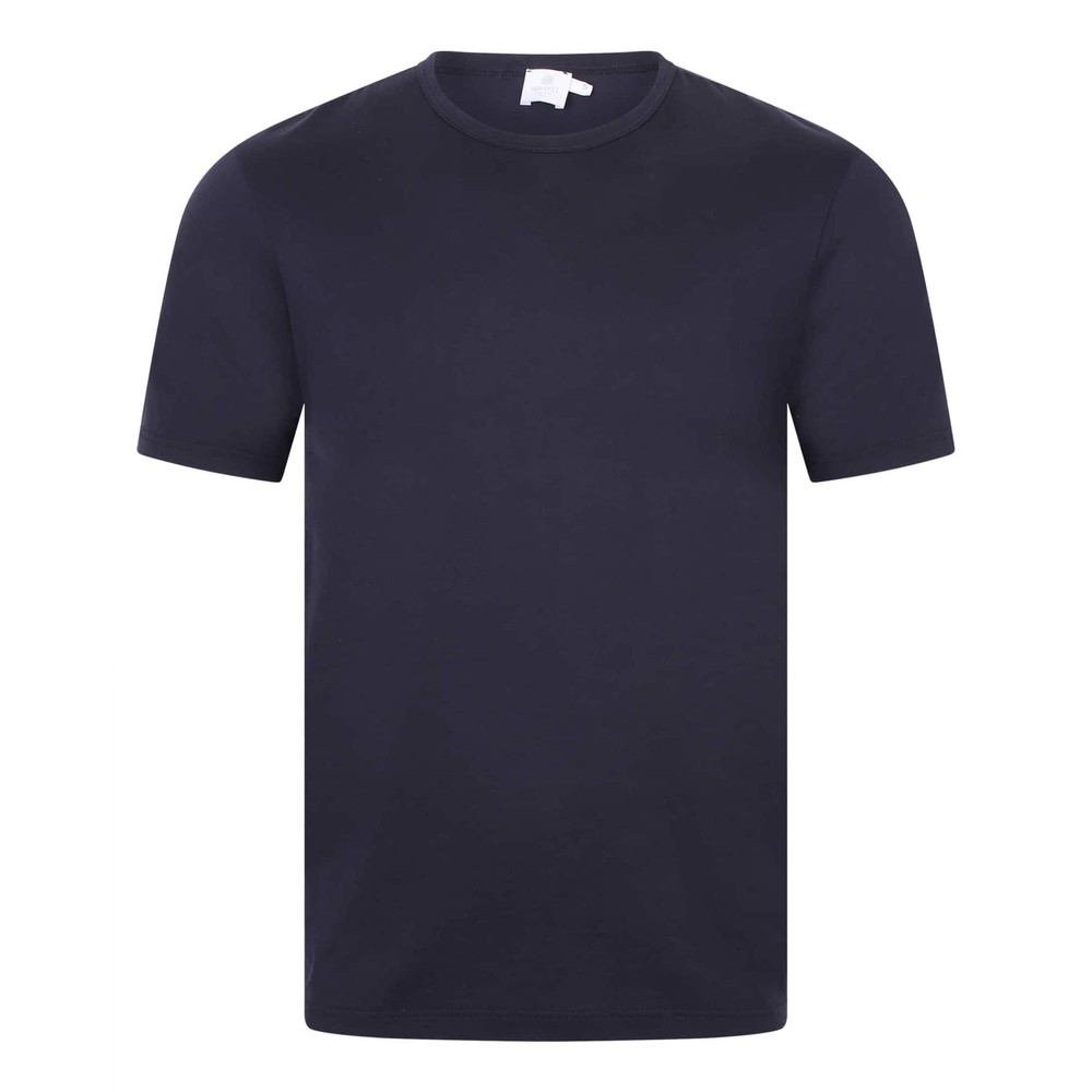 Sunspel Classic Cotton T-Shirt | Navy | S, M, L, XL, XXL, 3XL