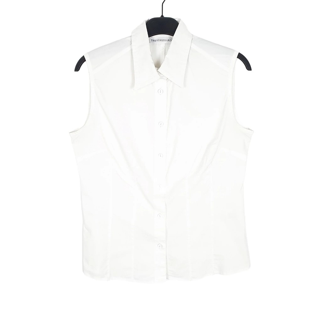 Trussardi Sleeveless Short Sleeve Regular Fit Shirt