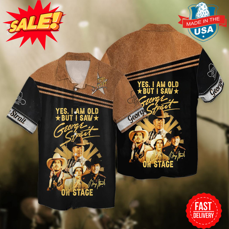 George Strait Thank You Country 3D HAWAII SHIRT Mother Day Gift All Over Print
