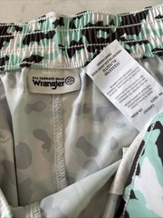 Wrangler Atg Performance Camo Shorts Athletic Womens XL Angler Elastic Waist