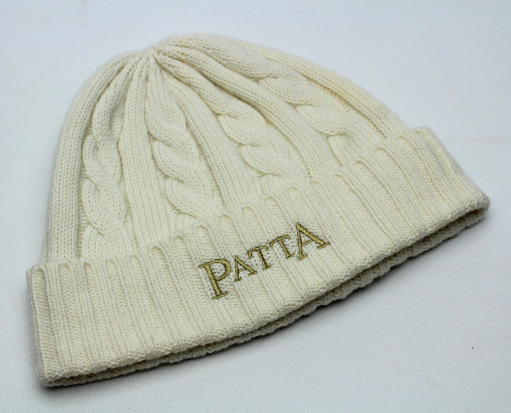 2022 PATTA ~CABLE KNITTED~ WOOL CUFF BEANIE fisherman/skully/wip/watch/cap/parra