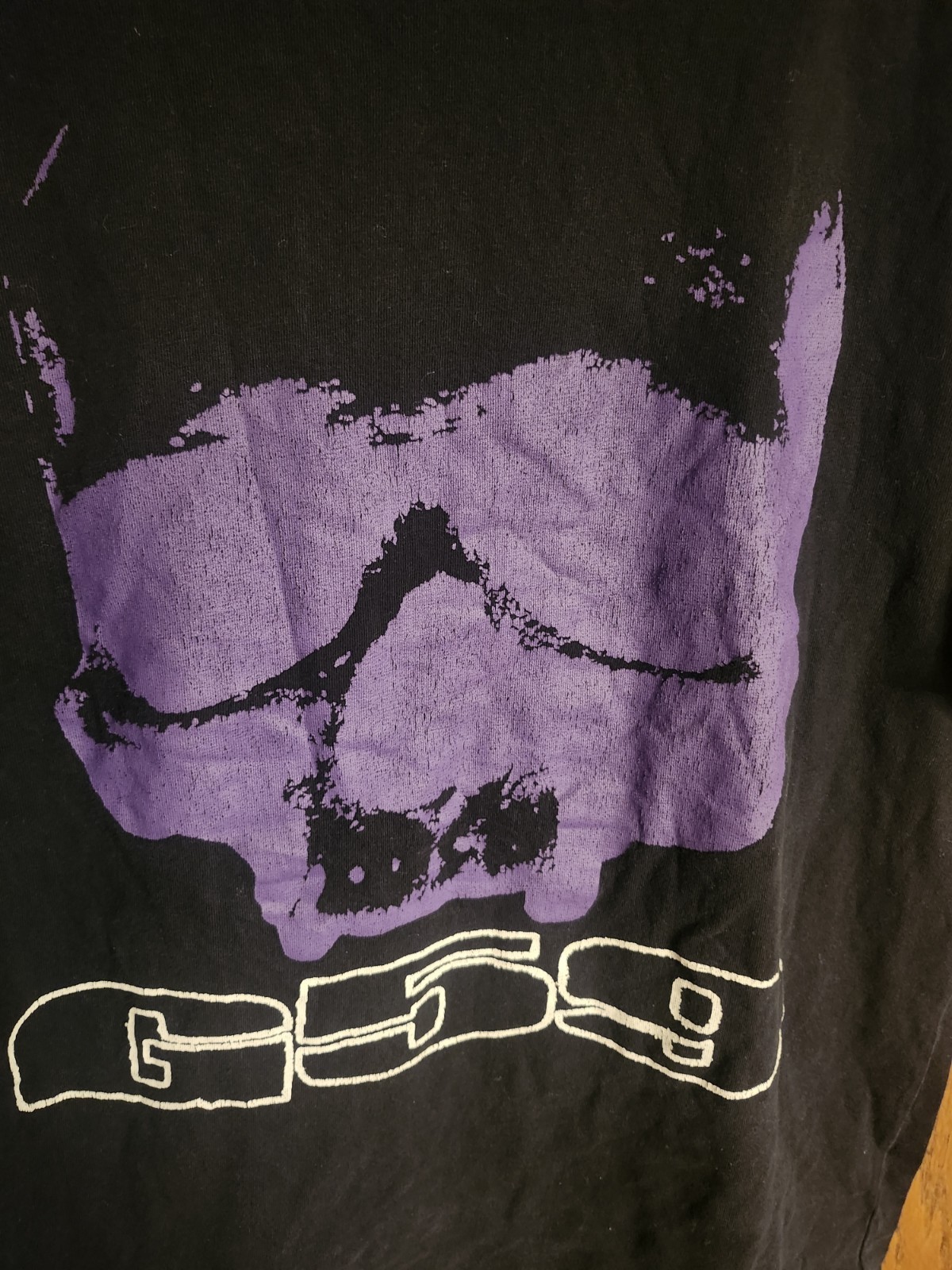 G59 Records Skull Graphic Shirt Suicideboys Large Black Purple gallery