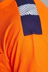 Mens Hi Vis Visibility Polo Shirt Short Sleeve Moisture Wicking Safety Work Top