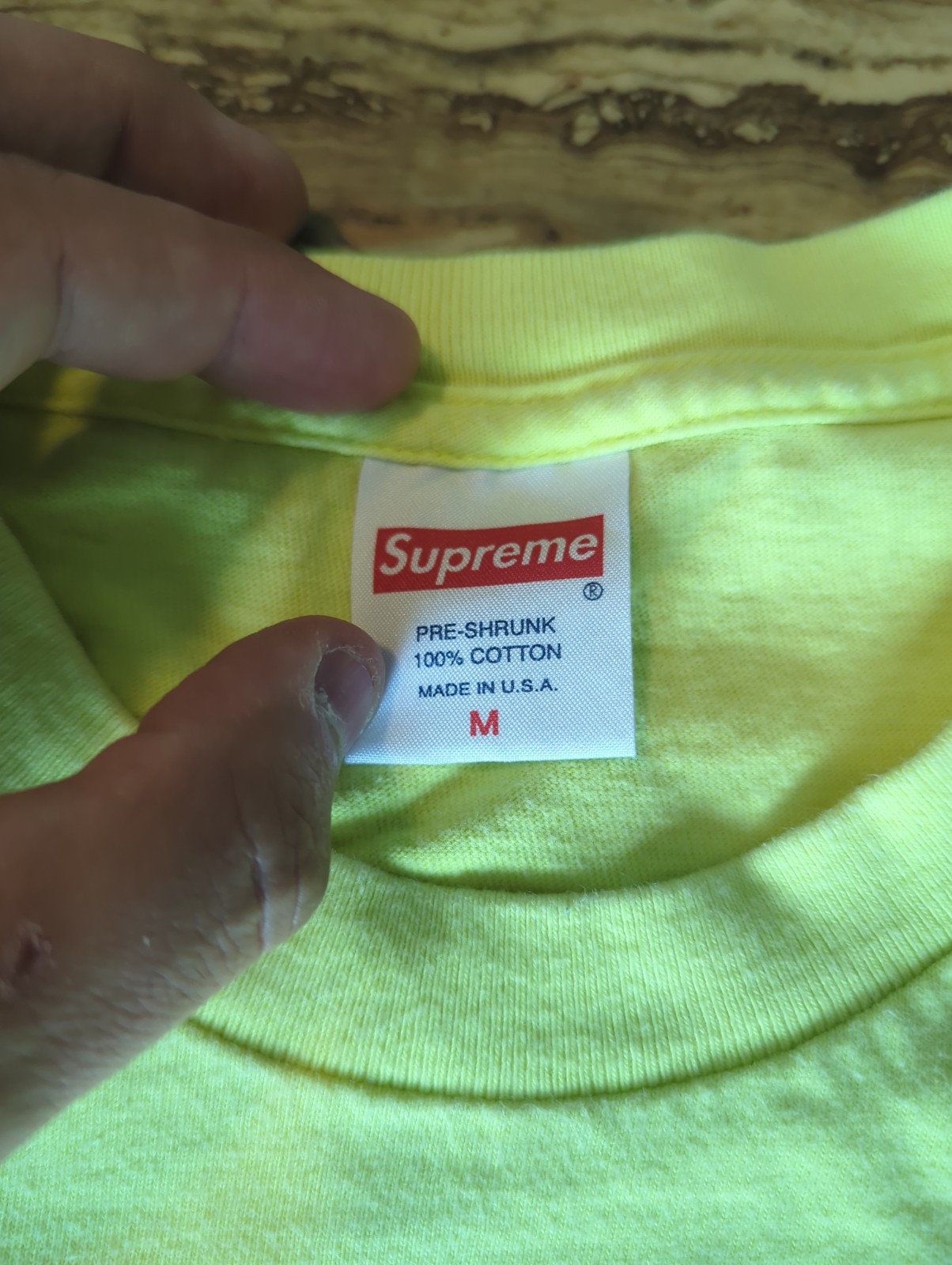 Supreme You Still Suck Tee Neon Yellow Medium SS16 gallery