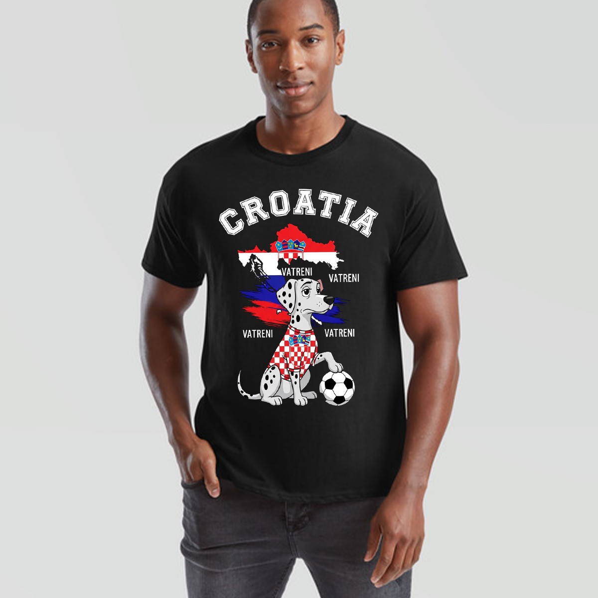Croatia Country Pride Unisex Football T Shirt Croatian Soccer Fan Mens Women Tee gallery