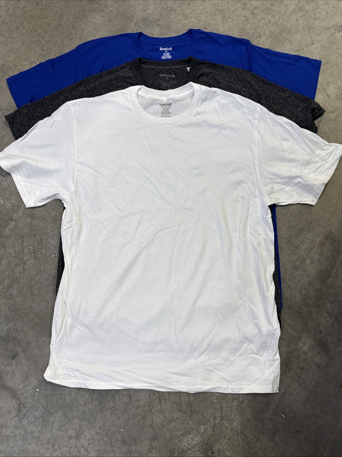 Reebok Men's Short Sleeve 6 Pack New T-Shirt, Size SMALL (6 Colors Pack) gallery