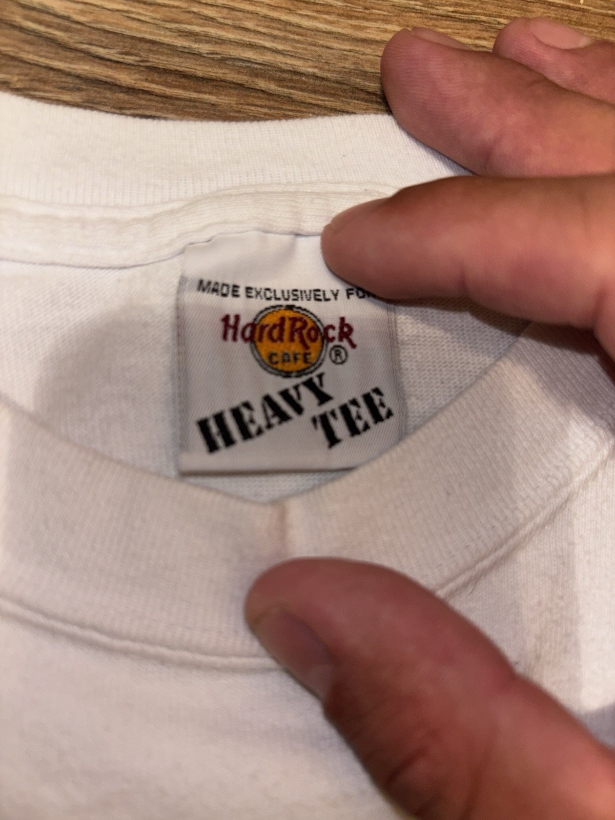 Hard Rock Heavy Tee White Egyptian Pharaoh Graphic Size L gallery