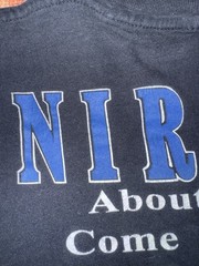 90s Euro Nirvana MTV Unplugged Live Set List T-Shirt Size L